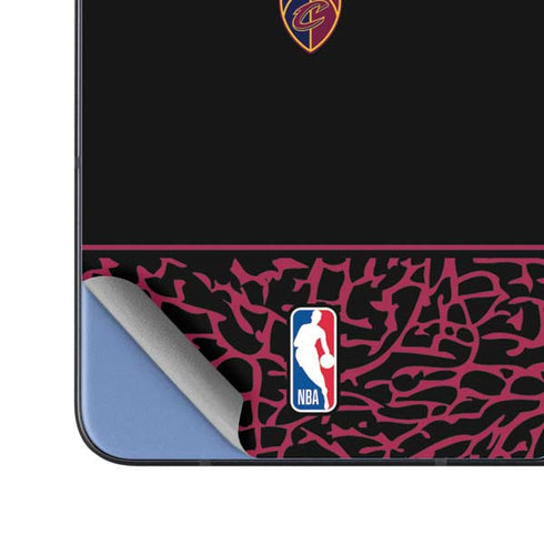 NBA Cleveland Cavaliers Elephant Print Galaxy Z Fold5 5G Skin